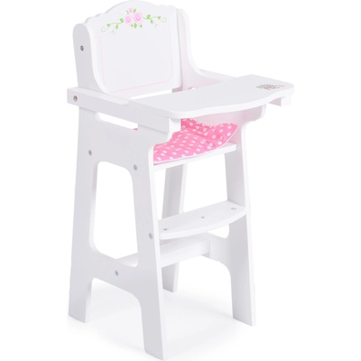 Moni Toys Дървен стол за хранене за кукла Pilsan - B012 (109190)