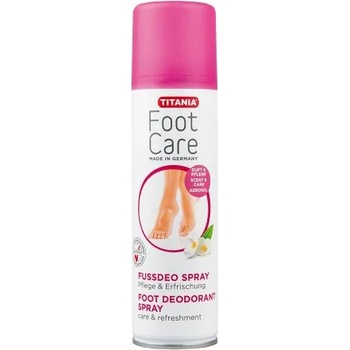 Image 1 of TITANIA Foot Care Спрей дезодорант за стъпала 200мл