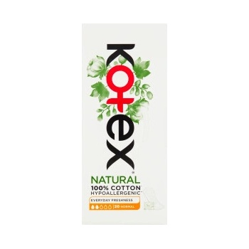Kotex Liners Natural Normal 20 ks