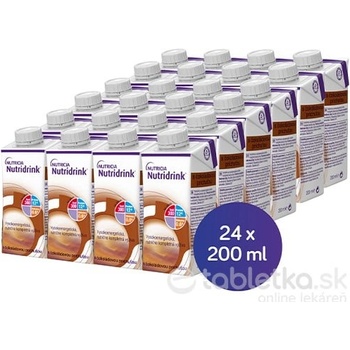Nutridrink s příchutí čokoládovou 24 x 200 ml
