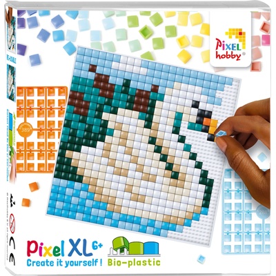 Pixelhobby Мозайка с пиксели XL, Pixelhobby, 23x23 пиксела - Лебед (41038-Swan)