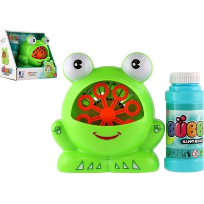 Teddies Bublifuk stroj žába