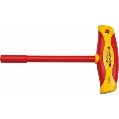 Kraftwerk Klíč nástrčkový "T" 13,0mm /130mm VDE 1000V KR-305.350.130