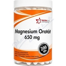 Nutricius Magnesium Orotát 650mg 200 kapslí