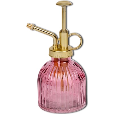 BDS sklenený hmlový rozprašovač na kolínsku ružový