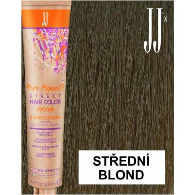 JJ Direct Barva Medium Blond Střední blond 100 ml