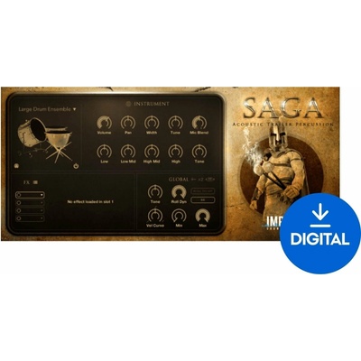 Impact Soundworks Saga: Acoustic Trailer Percussion (Digitálny produkt)