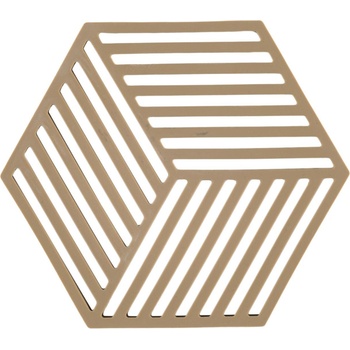 Zone Denmark Подложка за горещи съдове Hexagon тъмнобежова (24347)