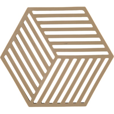 Zone Denmark Подложка за горещи съдове Hexagon тъмнобежова (24347)