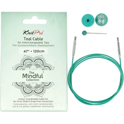 KnitPro Mindful fixné kruhové lanko 120cm