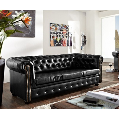 Askont Chesterfield Bis 3M Antique Black – Zboží Dáma