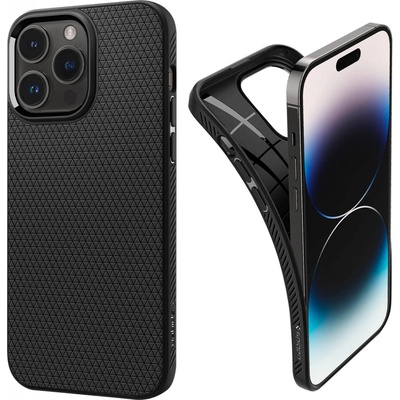 Pouzdro Spigen Liquid Air iPhone 14 Pro Max černé ACS04813 – Zboží Živě
