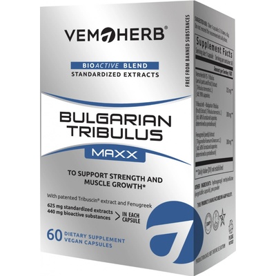 VemoHerb Tribulus Terrestris MAXX 60 kapsúl