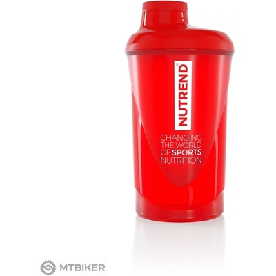 NUTREND šejker, 600 ml, červená