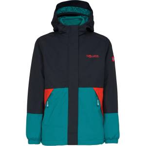 TROLLKIDS Детско 3-в-1 яке Trollkids Kid's Kjerak 3in1 Jacket 3-in-1 jacket - Dark Cyan / Black - размер 116 (EU) (703-4004-1215)