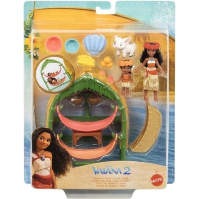 Mattel VAIANA Malá panenka VAIANA a sestra ve vesničce – Zboží Mobilmania