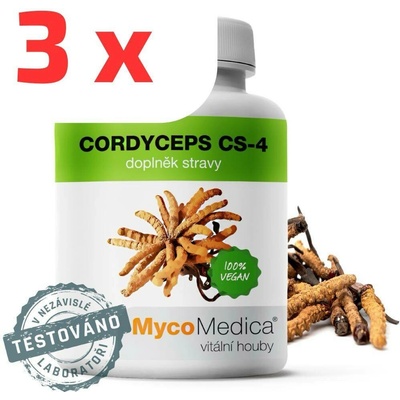 MycoMedica Cordyceps CS-4 3 x 90 kapslí