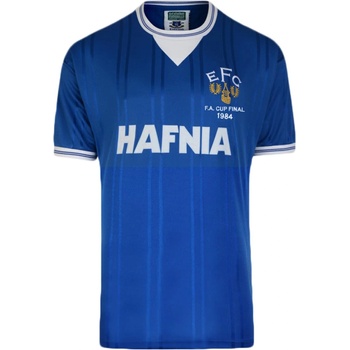 Score Draw Мъжка фланелка Score Draw Everton FC 1984 Home Jersey Mens - Royal