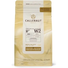 Callebaut W2 28% bílá čokoláda pecky 1 kg