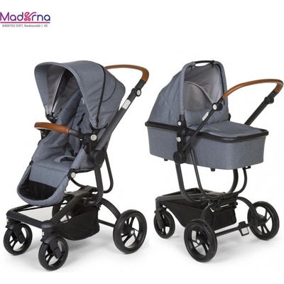 Childhome kombinovaný Urbanista 2v1 canvas grey 2019
