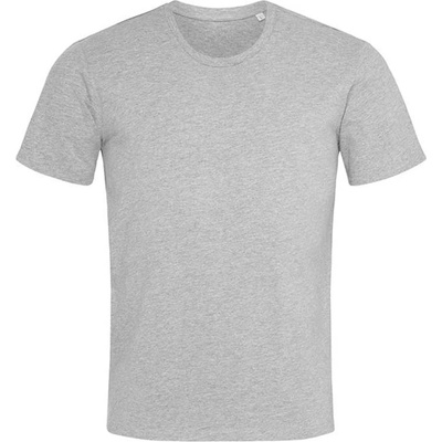 Stedman stretch-t relaxed st 9630 / Мъжка еластична тениска - сиви акценти s (st9630gyhs)
