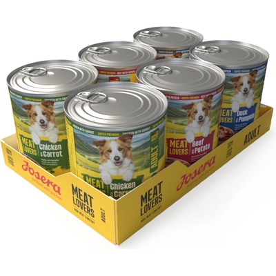Josera Meatlovers Menu mix balenie 3 varianty 24 x 800 g