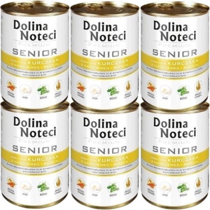 Dolina Noteci Noteć Valley PREMIUM Senior Chicken с моркови и босилек 6x400 г