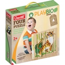 Quercetti Four Puzzle Ohrozené zvieratá 80711