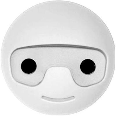 In-Design Robot bílý