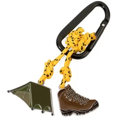 TROIKA Ключодаржател troika "zelten (kr23-06/bk)