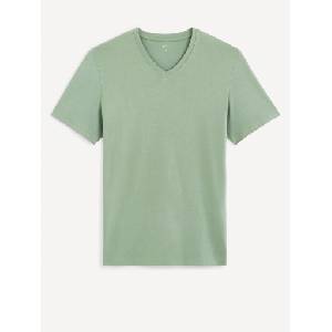 Celio Светлозелена мъжка основна тениска Celio Debasev Celio | Zelen | МЪЖЕ | S