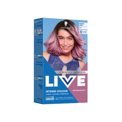 Live Intense Colour Růžovo fialová 105