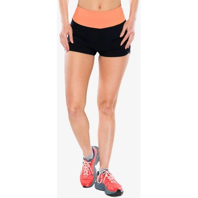 Montura běžecké kraťasy dámské Mistery Shorts black/melon