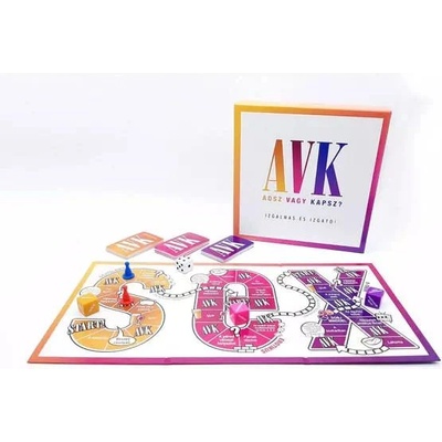 WEBSHOP Avk: Дай или получи - настолна игра за възрастни, на унгарски език (847878002282)