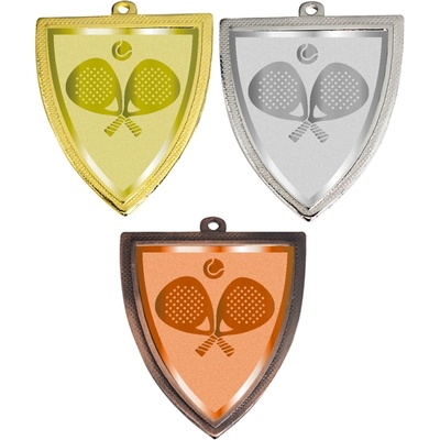 VIZINGR Squash medaile D129-AFS025 D129-AFS025 bronz