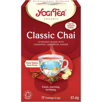 Yogi Tea Classic Chai BIO nálev. sáčky 17 x 2,2 g