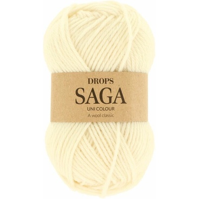 Drops Saga Uni 01 krémová