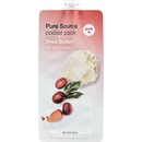 Missha Pure Source Pocket Pack Shea Butter noční výživná maska s extraktem z bambuckého másla 10 ml