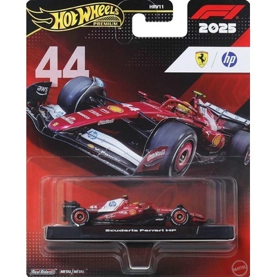 Mattel Hot Wheels: F1 autíčko - Lewis Hamilton - Ferrari