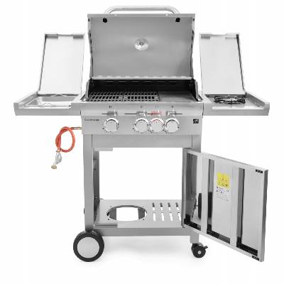 Gril z nerezu G21 California BBQ Premium line 3+1 hořák, plynový