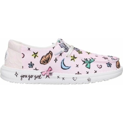 Hey Dude Wendy Y Darlin dětská volnočasová obuv růžová