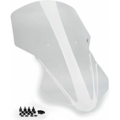 PUIG Plexi štít PUIG TOURING 20434W priehľadná pre YAMAHA MT-07 Tracer / Tracer 700 2020-2023