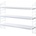 String Policový systém String Pocket white