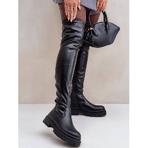 Step in style Дамски ботуши над коляното модел 204667 Step in style