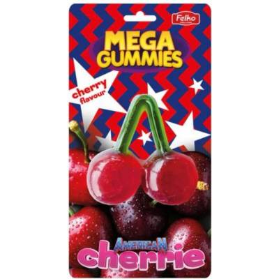 Felko Mega Gummies želatinová třešeň 120 g