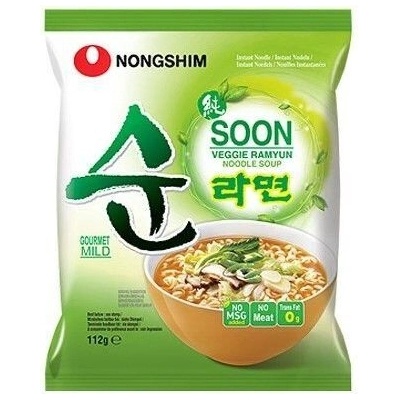 Nongshim instantní vegetarianská Ramyun polévka 112 g