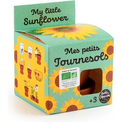 Radis et Capucine Забавна градина - БИО Слънчоглед (pf141116)