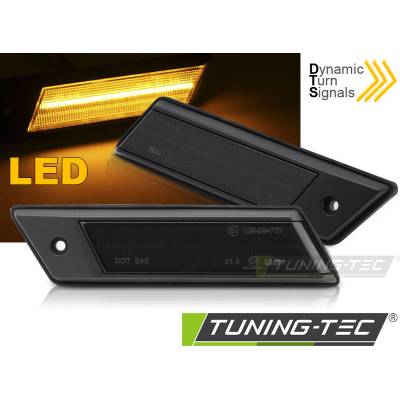 Boční LED dynamické blinkry BMW E30, E28, E24, E23, kouřové