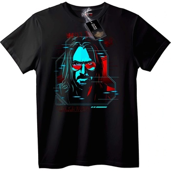 NOONEBRAND Тениска John Wick Неон - L, Black