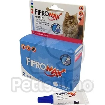 Image 1 of FIPROMAX Spot-On за котки A. U. V. 3 бр